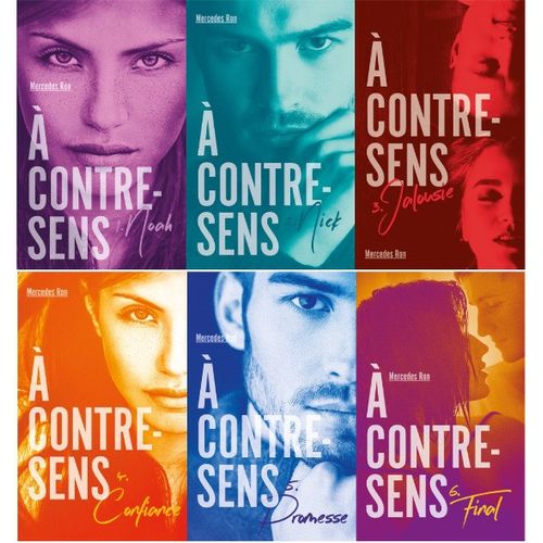 Generic A contre-sens : la saga 6 Tomes, de Mercedes Ron à prix pas cher