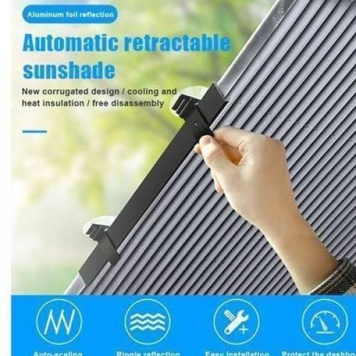 Rétractable Voiture Pare-Brise Pare Soleil Rideau UV Protection Visière  Coque GB