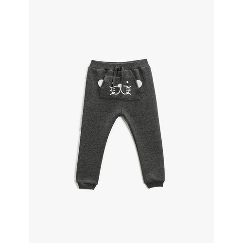 product_image_name-Koton-Pantalon de jogging garçon gris anthracite-1