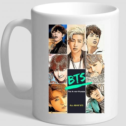 Generic BTS - KPOP army - Mug personnalisé, cadeau d'anniversaire