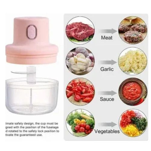 product_image_name-Generic-Mixeur électrique USB Multifonction Hacheuse à batterie rechargeable-1