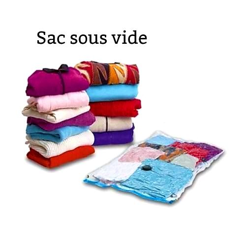 Generic Sac sous vide de stockage organisateur pour vêtements