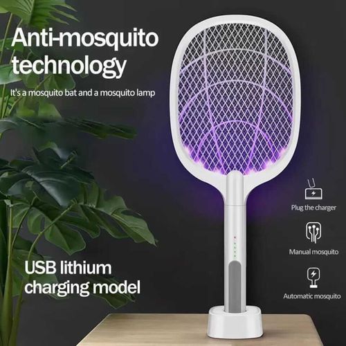 Generic Raquette à moustiques électrique - Anti-Moustique UV Light