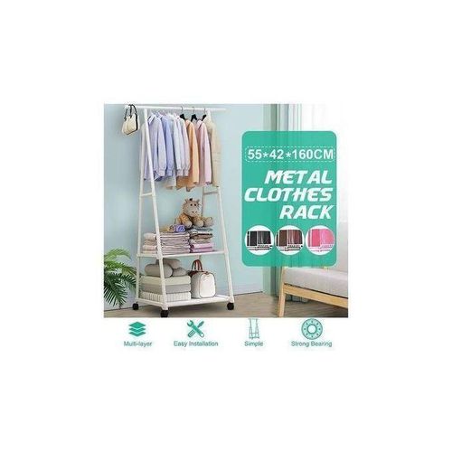 product_image_name-Generic-Porte manteau triangle avec roues Noir-1