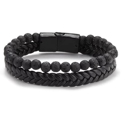 product_image_name-Generic-bracelet Pierre et cuir homme femme-1