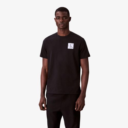 product_image_name-Calvin Klein-Ss Gradient Monogram Logo Homme T-Shirts Noir-1