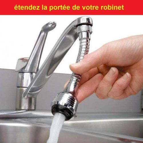 Generic Tuyau Flexible Pour Robinet Rotation à 360 ° étendez la