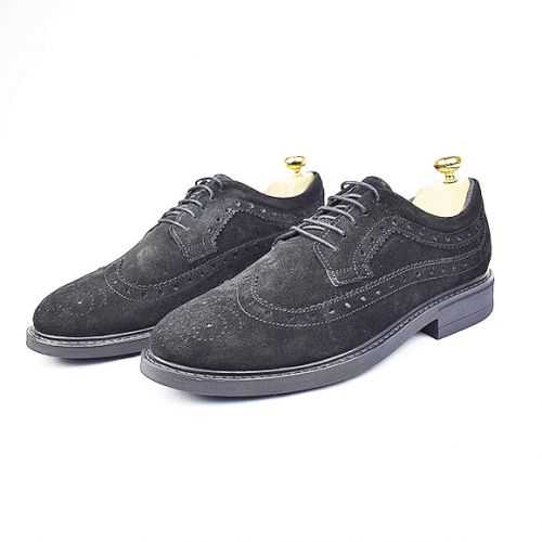 Generic CHAUSSURE HOMME CONFORT 419 2 noir daim prix pas cher