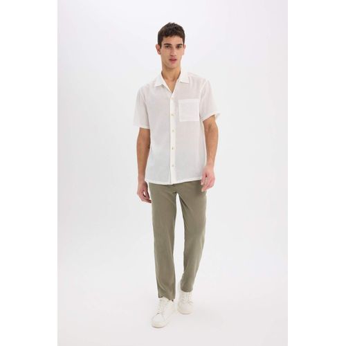 product_image_name-Defacto-سروال ذو مظهر كتاني قصة مريحة-3