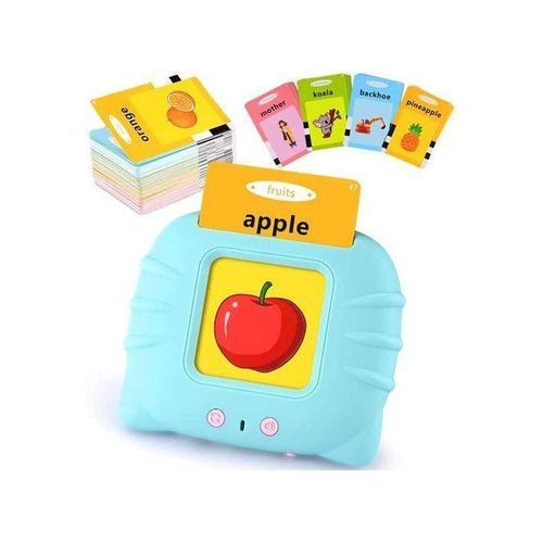 product_image_name-Generic-Jouets électroniques d'orthophonie de 224 Mots, Cartes Flash parlantes-2