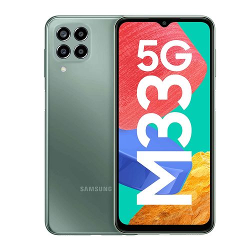 Galaxy M33 – 6.6" – 5G – 6 Go RAM + 128 Go ROM – Dual Sim – 50 MP – Vert
