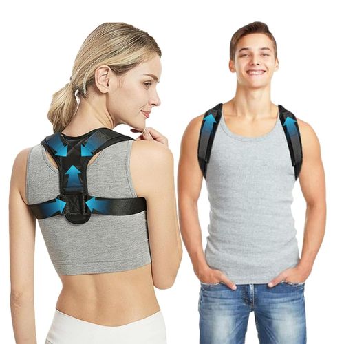 Generic Ceinture dorsale Correcteur de Posture reglable pour le haut du dos a prix pas cher Jumia Maroc