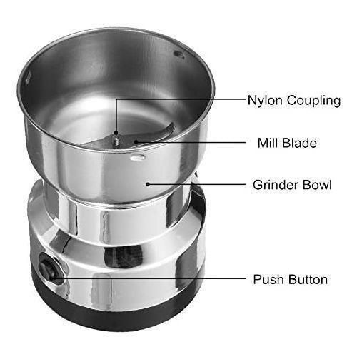 product_image_name-Generic-Moulin à café électrique, épices avec lames en acier inoxydable,150W,IM159HA0-4