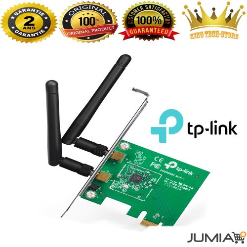 Adaptateur PCI Express WiFi N 300 Mbps Avec équerre low profile –  TL-WN881ND – Tp-link Maroc