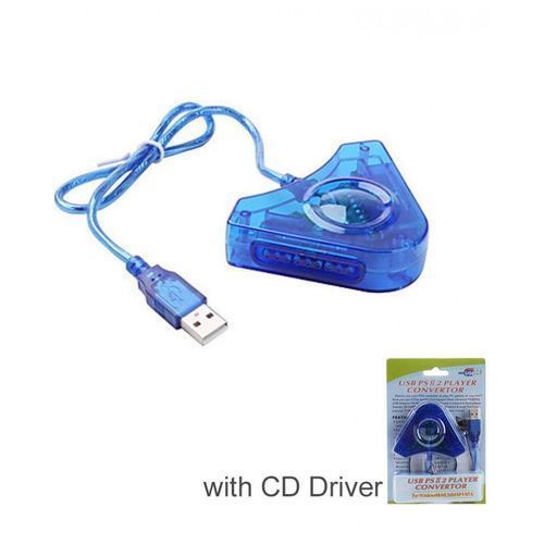 Generic Adaptateur USB Double Lecteur Convertisseur Câble PS2 à PC &  Playstation 3 à prix pas cher