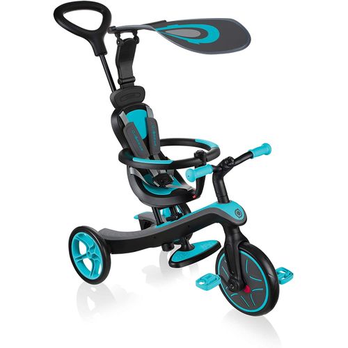 Smoby Tricycle et draisienne Globber Explorer Trike 4 in 1 - Tricycle et  draisienne Bleu 632-105 à prix pas cher