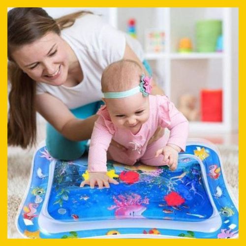 Generic BABY WATER MAT tapis d'éveil gonflable jeu tapis d'eau