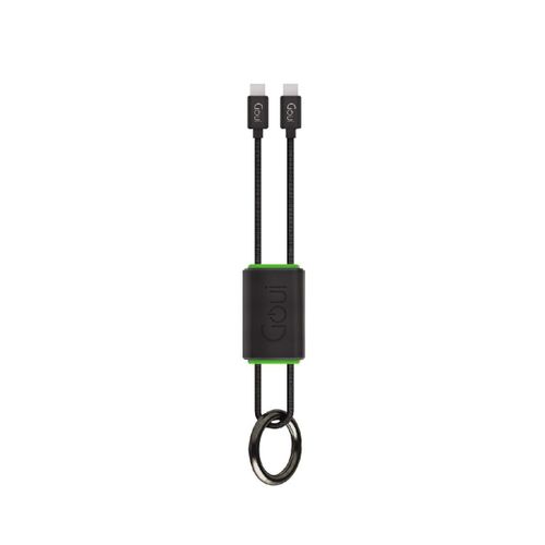 product_image_name-Goui-Lock Câble Porte Clés Type C vers Type C (27 cm) 60W - Noir-1