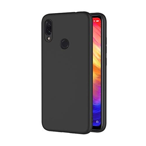 product_image_name-Generic-Coque Silicone Xiaomi  Redmi Note 7 Noir-1