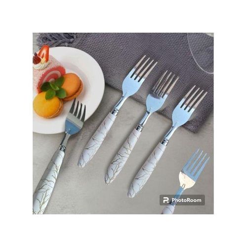 product_image_name-Generic-fourchettes de table en acier inoxydable Belles fourchettes au design élégant-2