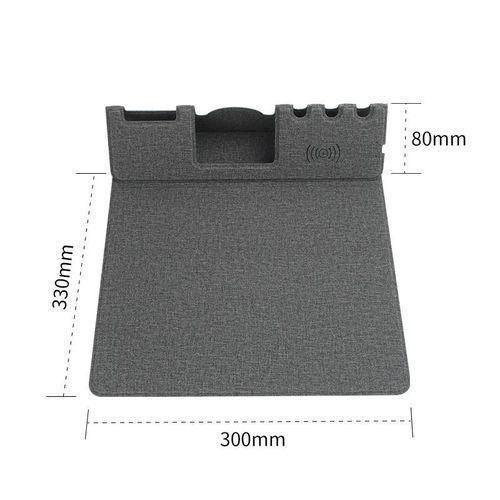 product_image_name-Generic-وسادة فأرة مريحة مع شاحن لاسلكي مدمج - عملي للمكتب والألعاب-2