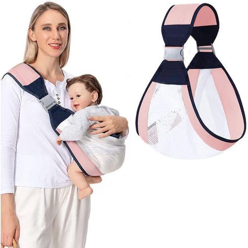 product_image_name-Generic-Écharpe de transport respirante pour bébé, Sac à Dos Ergonomique pour Bébé-4