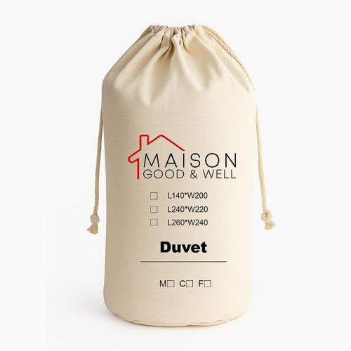 product_image_name-MAISON GOOD AND WELL-لحاف فاخر لمنتصف الموسم بغطاء قطن 100% - 200 جرام ريش بط-3