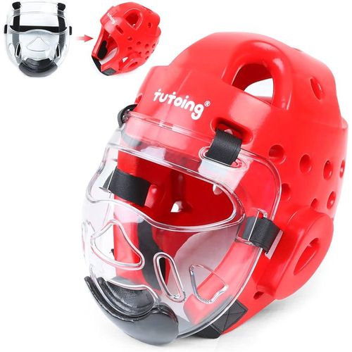 Casque De Boxe Enfant WFX - Protection Visage Et Oreilles Pour MMA, Kickboxing, Sparring - 3-6 Ans