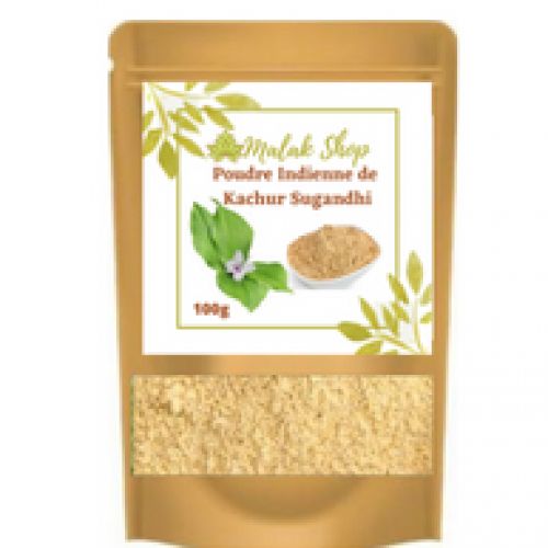 Balla - Poudre ayurvédique de Kachur sugandhi 100g, Bio et naturelle :  : Beauté et Parfum