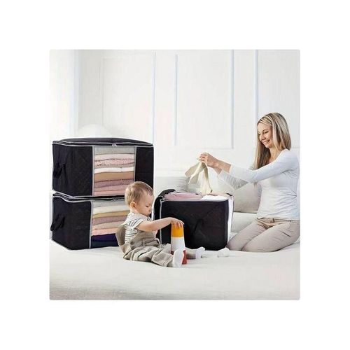 product_image_name-Generic-3X Sacs de Rangement Vêtement, Pliable pour l'Organisation de la Chambre à Coucher-1