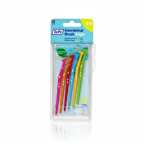 product_image_name-Tepe-Interdental Brush Angle Pack Mixt Taille 0-5 -6 Pieces-1