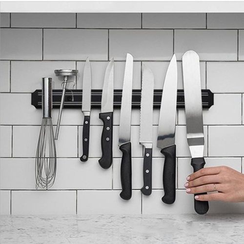 Porte-couteau magnétique support de couteaux pour barre de cuisine