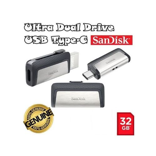 Clé double connectique USB Type-C™ SanDisk Ultra Dual Drive Go