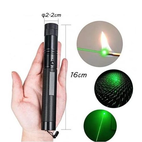 Generic Pointeur laser Vert 10000m à points vert Rechargeable  batterie+chargeur à prix pas cher