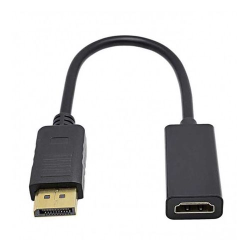 Generic Adaptateur DisplayPort Mâle vers HDMI Femelle pour PC à