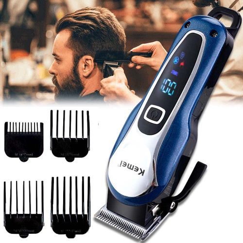 Kemei Tondeuse électrique Rechargeable professionnelle pour raser les  cheveux et couper la barbe à prix pas cher