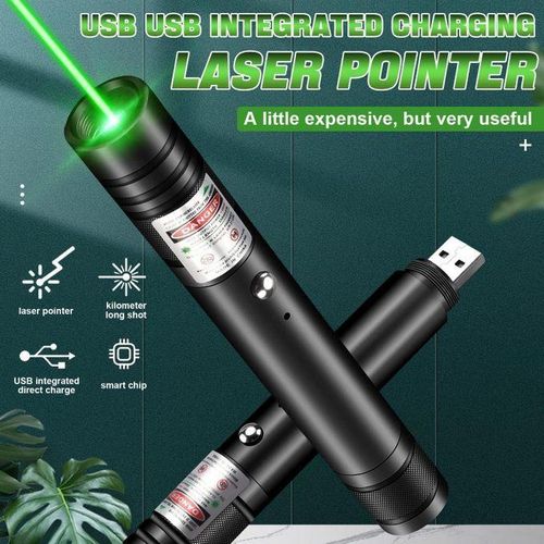 product_image_name-Generic-Pointeur laser vert rechargeable avec pointeur à longue portée et faisceau visible – utilisation pour présentations et loisirs-2
