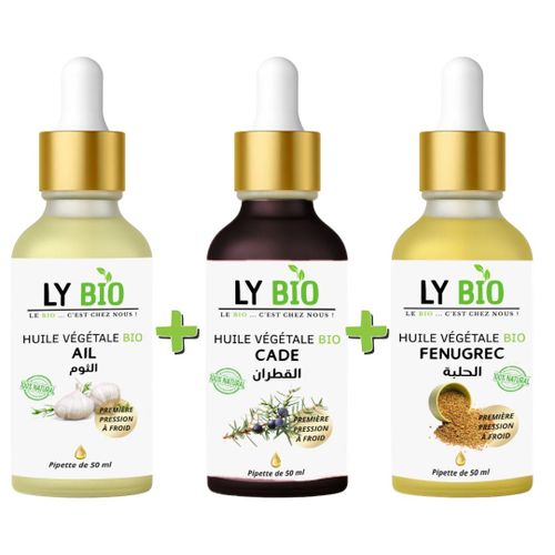 product_image_name-LY BIO-PACK HUILE AIL 50ML - PIPETTE + HUILE CADE 50ML - PIPETTE + HUILE FENUGREC 50ML - PIPETTE-1