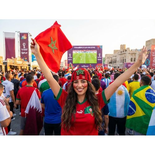 Generic Chapeau supporter Maroc - image 3