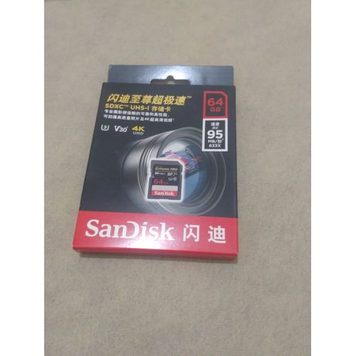 Carte mémoire Micro SD Sandisk Extreme Plus 64Go Classe 10 - La Poste
