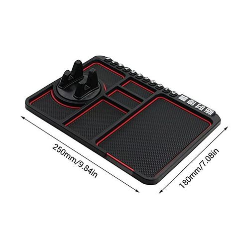 Generic Tapis Antidérapant Voiture, Rangement /Support pour