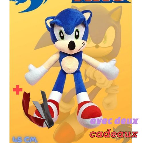 Sonic The Hedgehog Jouet en peluche pour enfants de grande taille