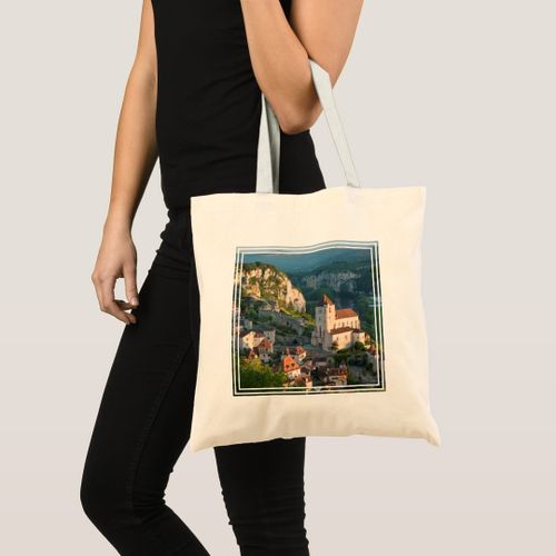 product_image_name-Generic-Tote Bag Landscape of the Medieval City France Unique, haute qualité-1