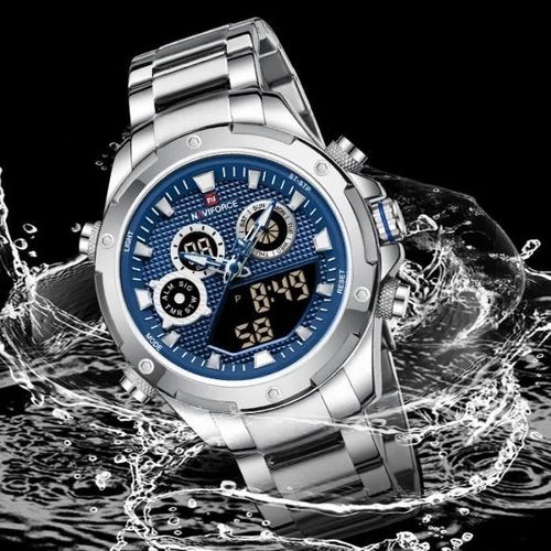 Naviforce Version 2023 Montre Homme luxe Barclete Dore Tres Chic