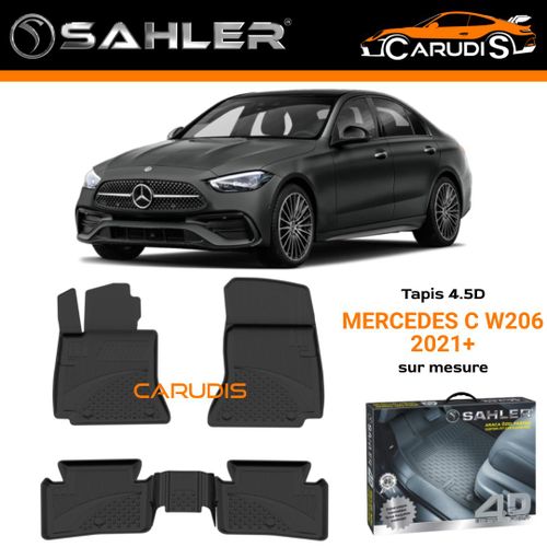 product_image_name-SAHLER-Tapis 4.5D Mercedes C W206 sur mesure exacte sans odeur imperméable antidérapant-1
