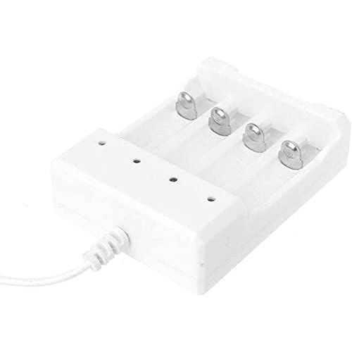 product_image_name-Generic-Chargeur de Piles USB 4 Emplacements AA / AAA – Station de Charge Intelligente avec Protection Contre les Courts-Circuits-4