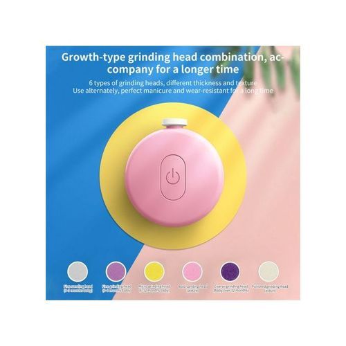 Coupe-ongles électrique pour bébés et enfants à faible bruit, 6