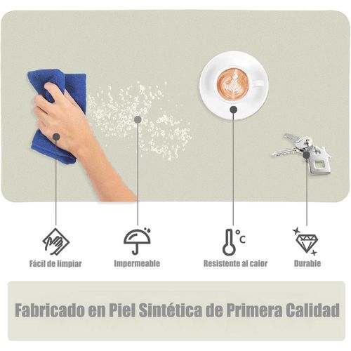 product_image_name-Drop Stop-لوحة ماوس جلدية كبيرة جدًا 90 - 45 سم، لوحة ماوس بقاعدة مانعة للانزلاق، لوحة ماوس للألعاب، المكتب والمنزل، أخضر ماتشا-3