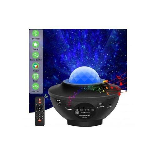 product_image_name-Generic-Projector Galaxy Night Light Projector avec haut-parleur de musique télécommandé-3