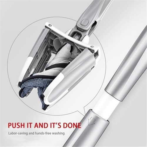 product_image_name-Generic-Balai Plat Rotatif en Microfibre - Solution de Nettoyage Pratique-3